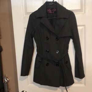 Women’s Gray Wool Lined Coat